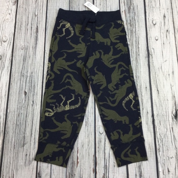 Gap Boys 18-24 months 2T 3T Dinosaur Pants. NWT - Picture 1 of 4